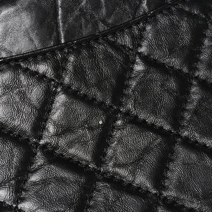 Chanel Aged Calfskin Quilted 2.55 Reissue 226 Flap So Black 11 of 12