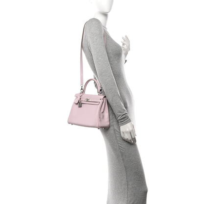 Hermes Swift Kelly Retourne 25 Mauve Pale 2 of 11