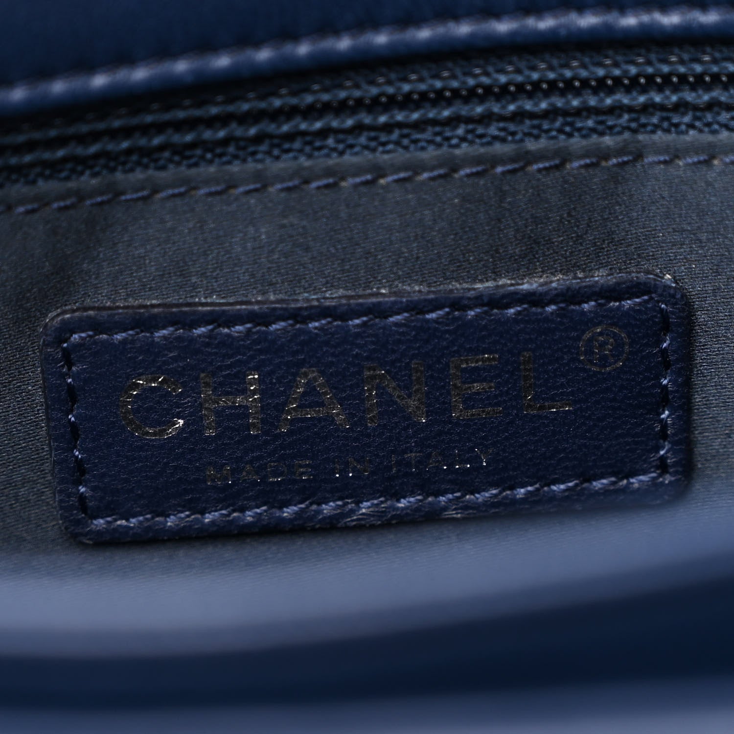 Chanel Lambskin Ultimate Stitch Flap Blue 7 of 14
