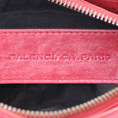 Balenciaga Chevre Porte Toilette Makeup Clutch Sang 6 of 7