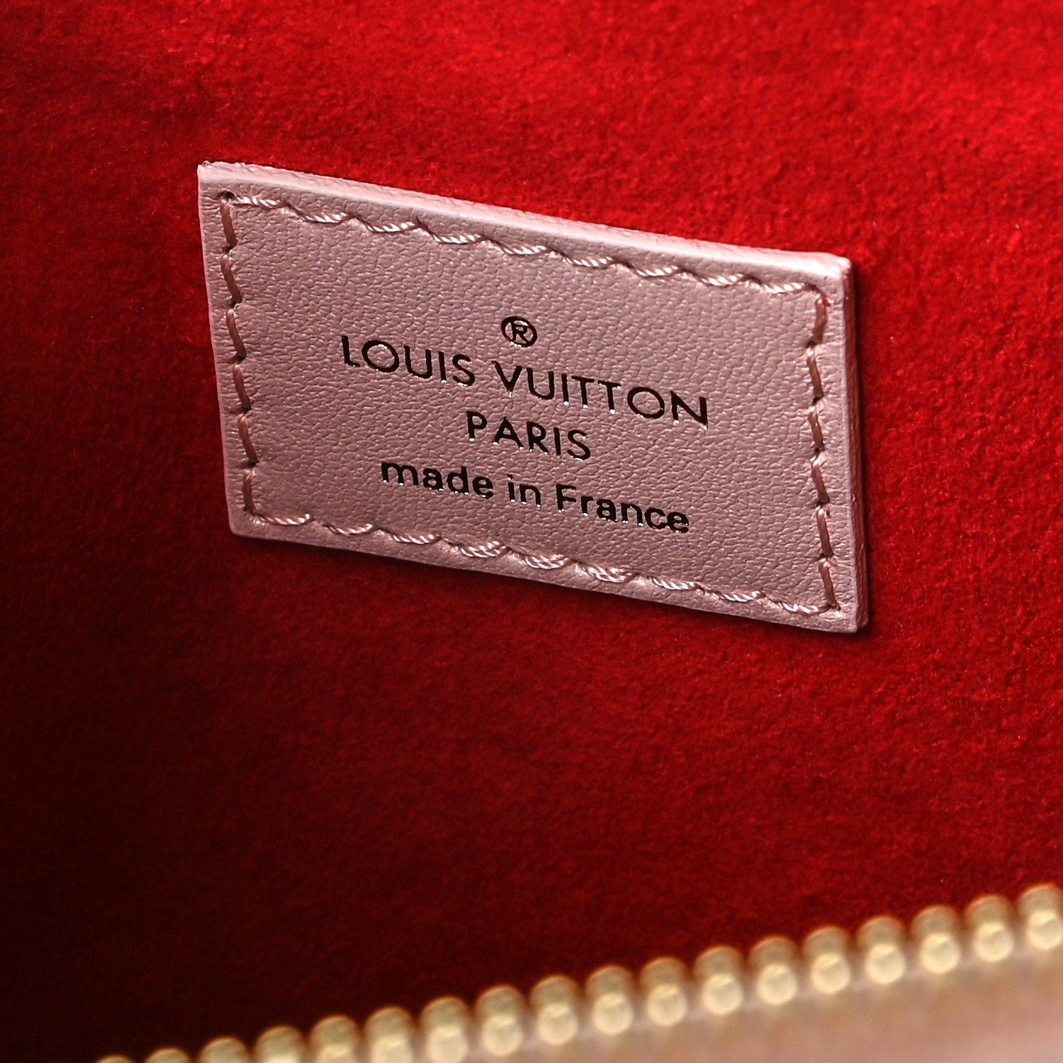 Louis Vuitton Lambskin Embossed Monogram Fall In Love Coussin PM Dragée Light Pink 7 of 9