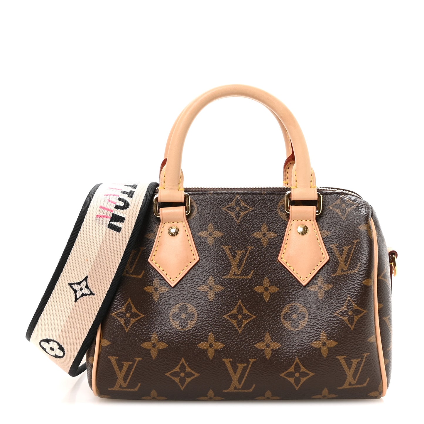 Monogram Speedy Bandouliere 20 Black