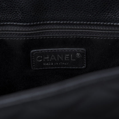 Chanel Caviar Quilted Grand Shopping Tote GST Black 8 of 9