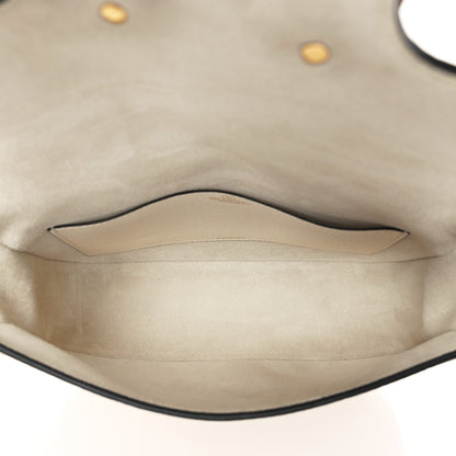 Valentino Garavani Pebbled Calfskin Vlogo Small Top Handle Shoulder Bag Ivory 5 of 9