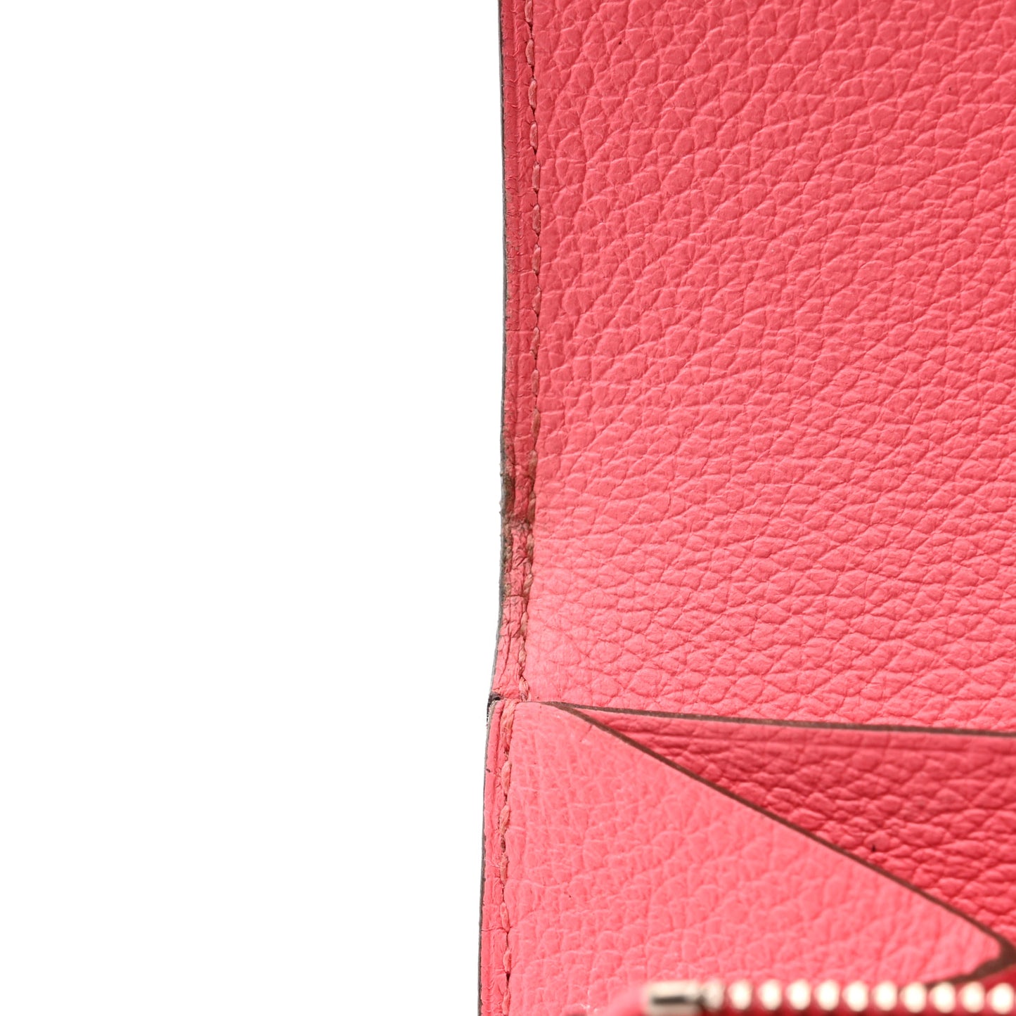 Evercolor Constance Compact Passant Wallet Rose Azalee