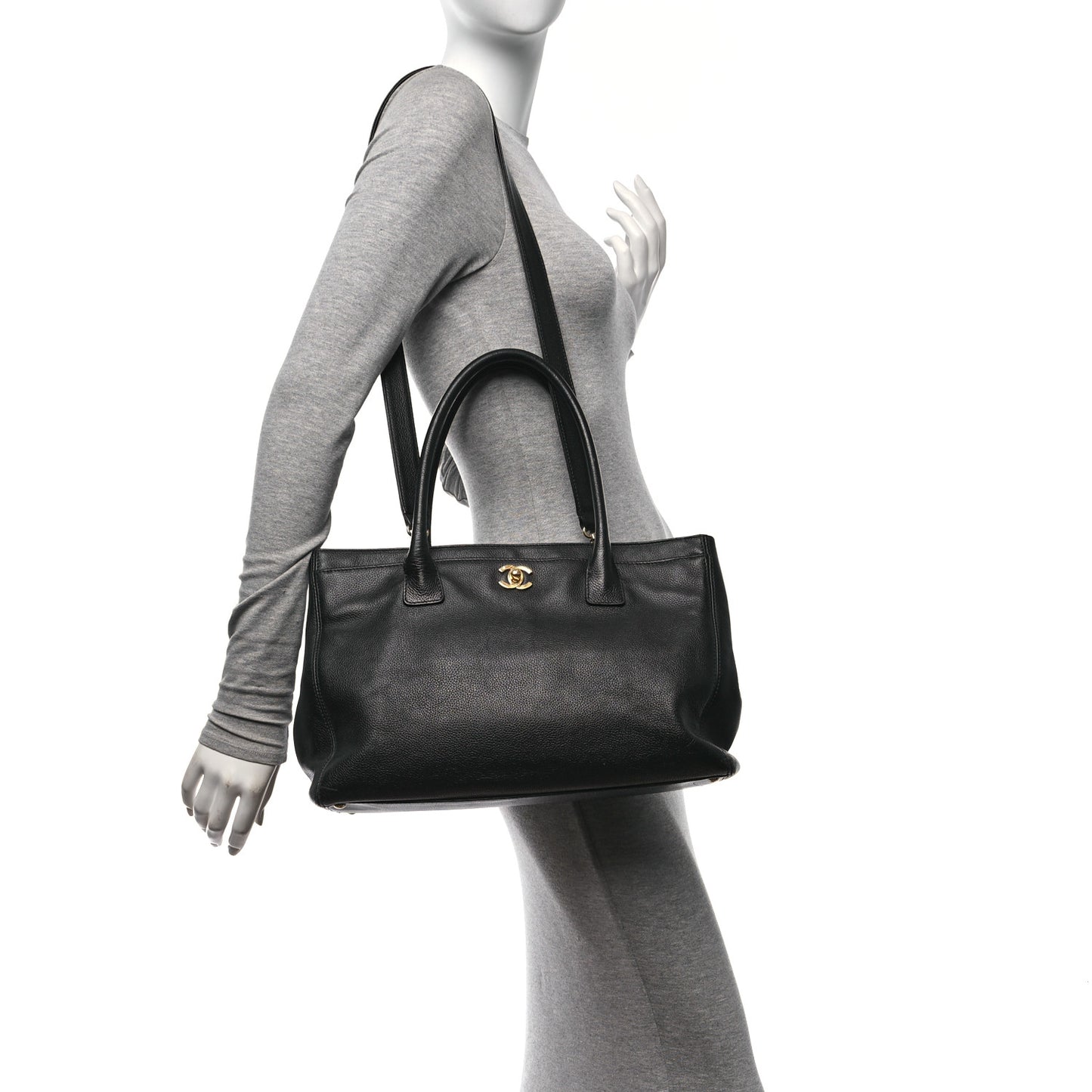 Caviar Cerf Executive Shopper Tote Black
