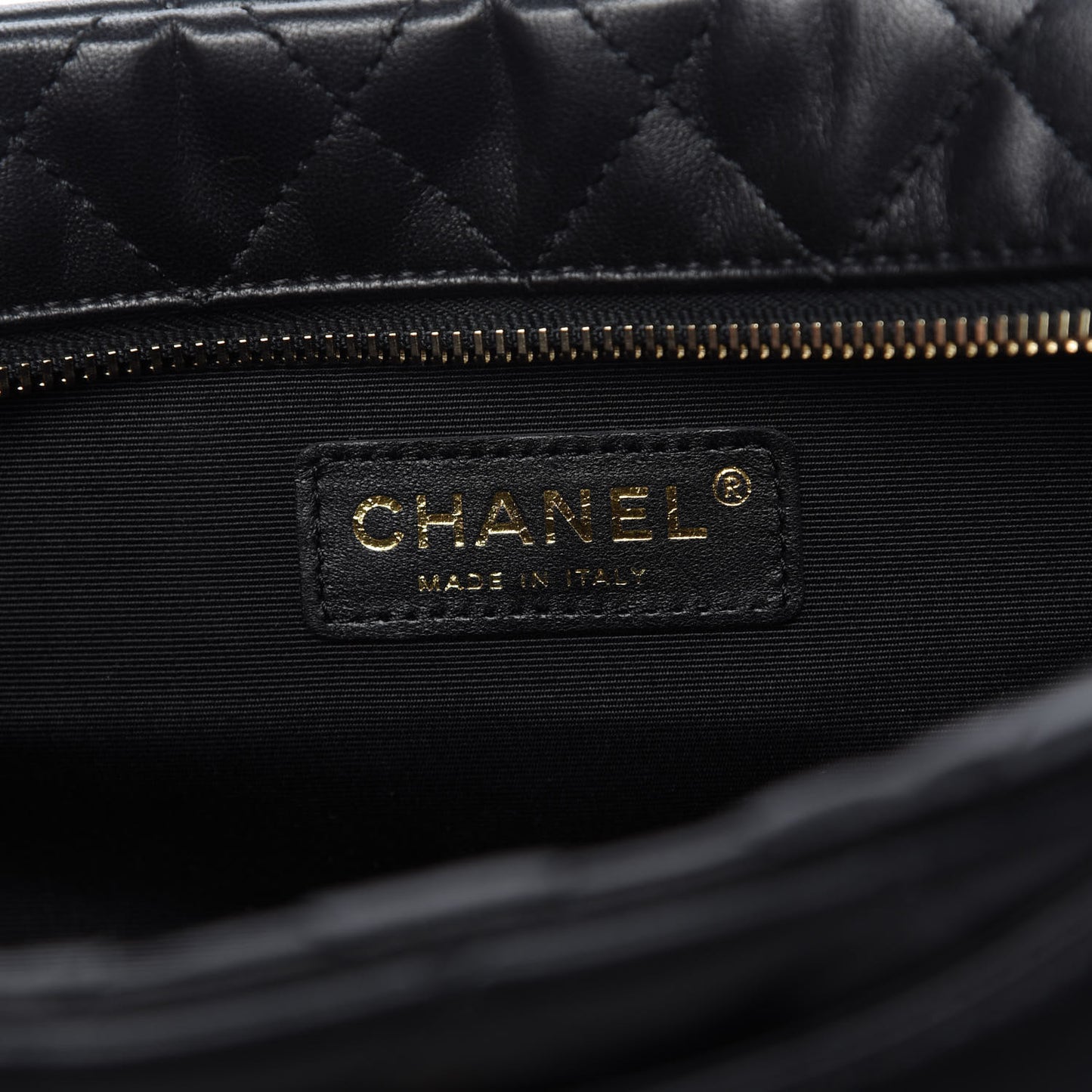 Calfskin Quilted Small Girl Shoulder Bag Black