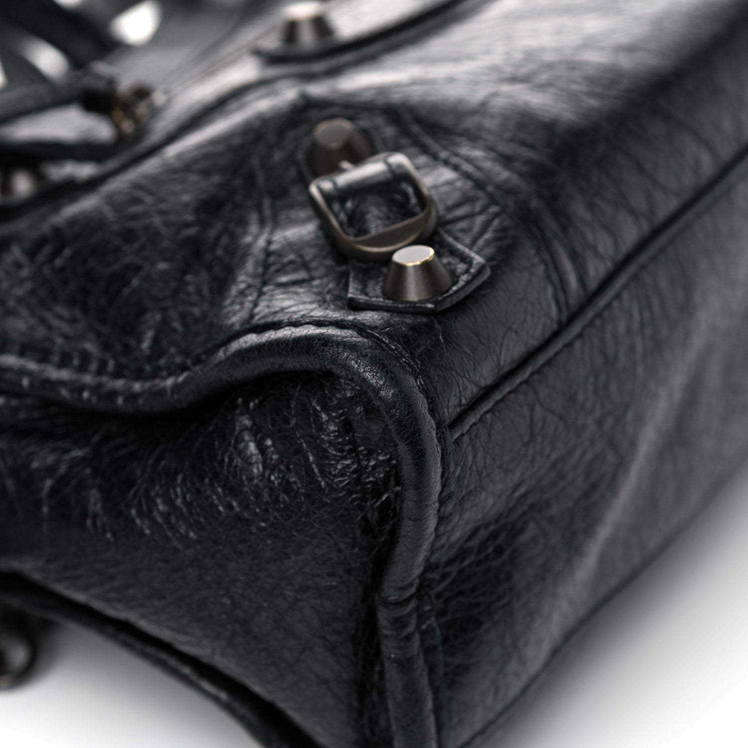 Balenciaga Agneau Classic Hardware Mini City Black 8 of 13