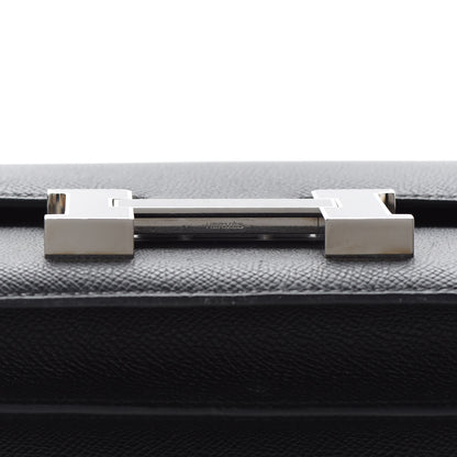 Hermes Epsom Horseshoe Enamel Constance 24 Black 17 of 24