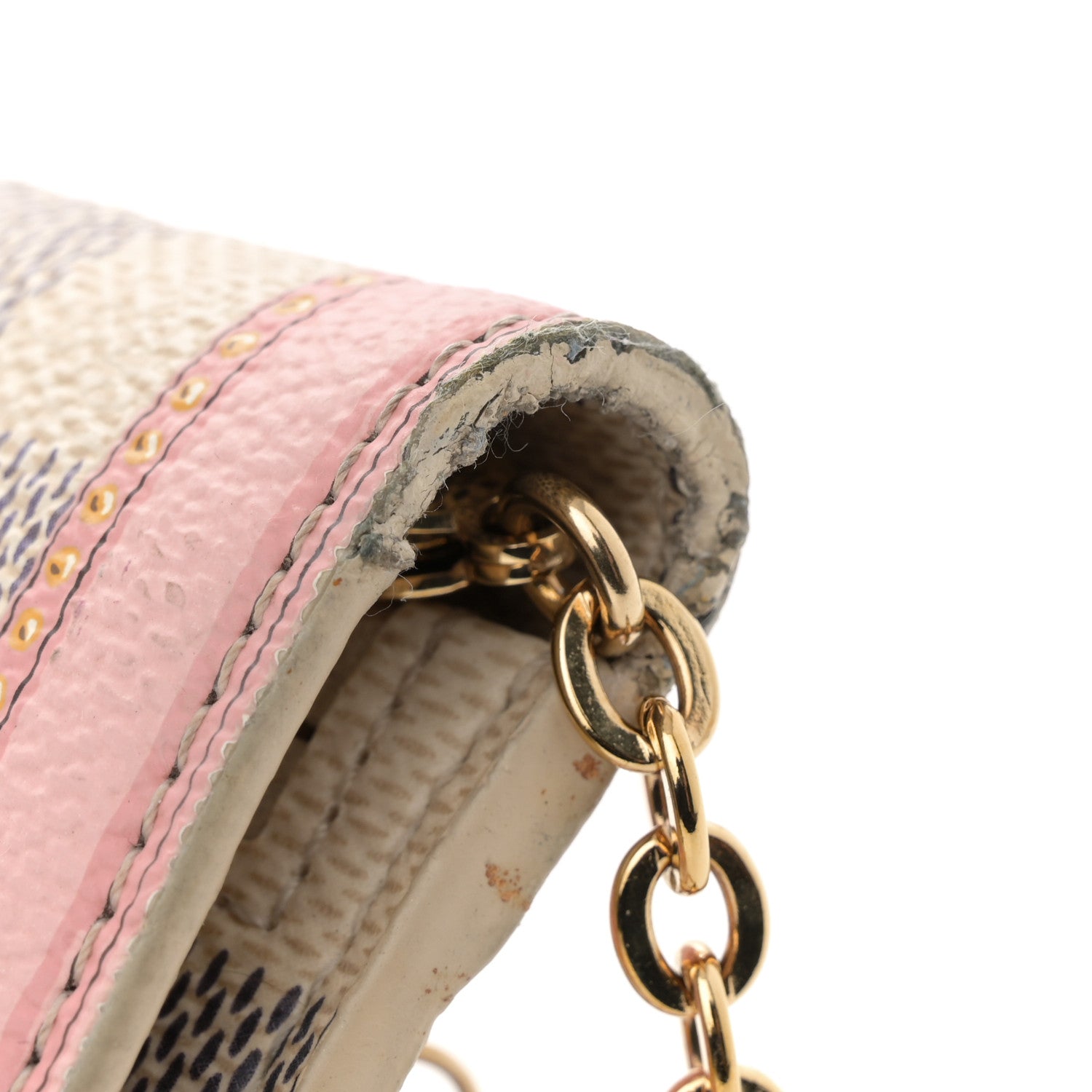 Louis Vuitton Damier Azur Summer Trunks Pochette Weekend 13 of 15