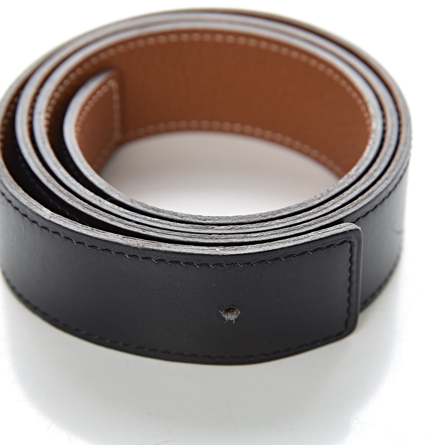 Box Togo 32mm Belt Strap 80 Black Gold
