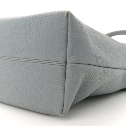 Burberry London Grainy Calfskin Medium Baynard Tote Sky Blue 10 of 18