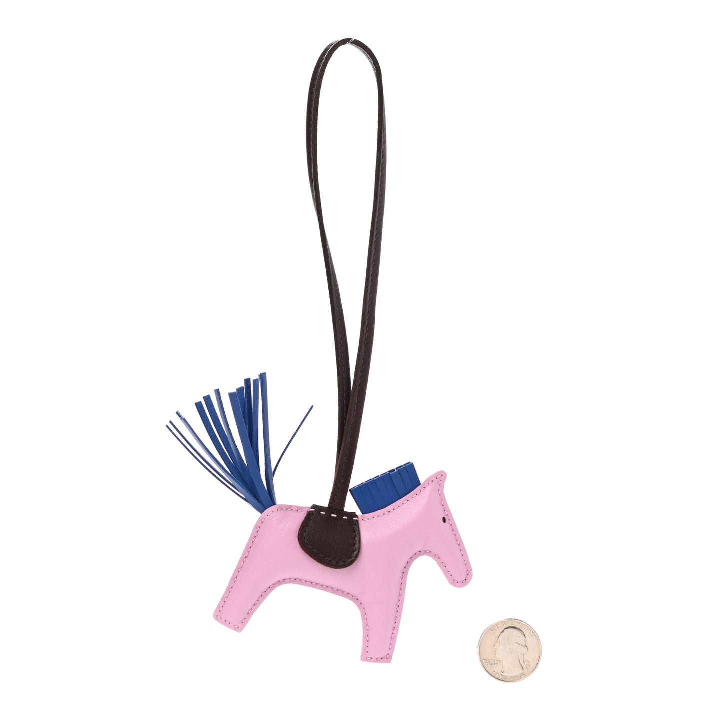 Milo Lambskin Grigri Rodeo Horse Bag Charm PM Mauve Sylvestre Bleu France Rouge Sellier