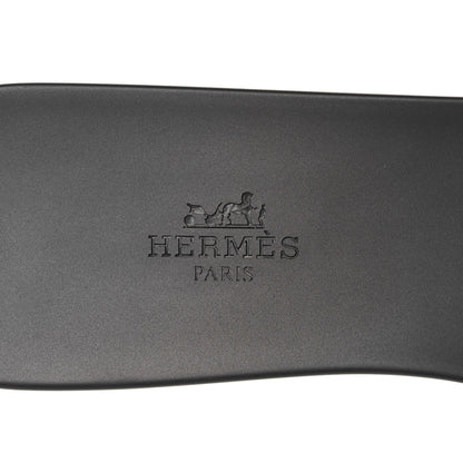 Hermes Rubber Aloha Sandals 41 Black 7 of 11