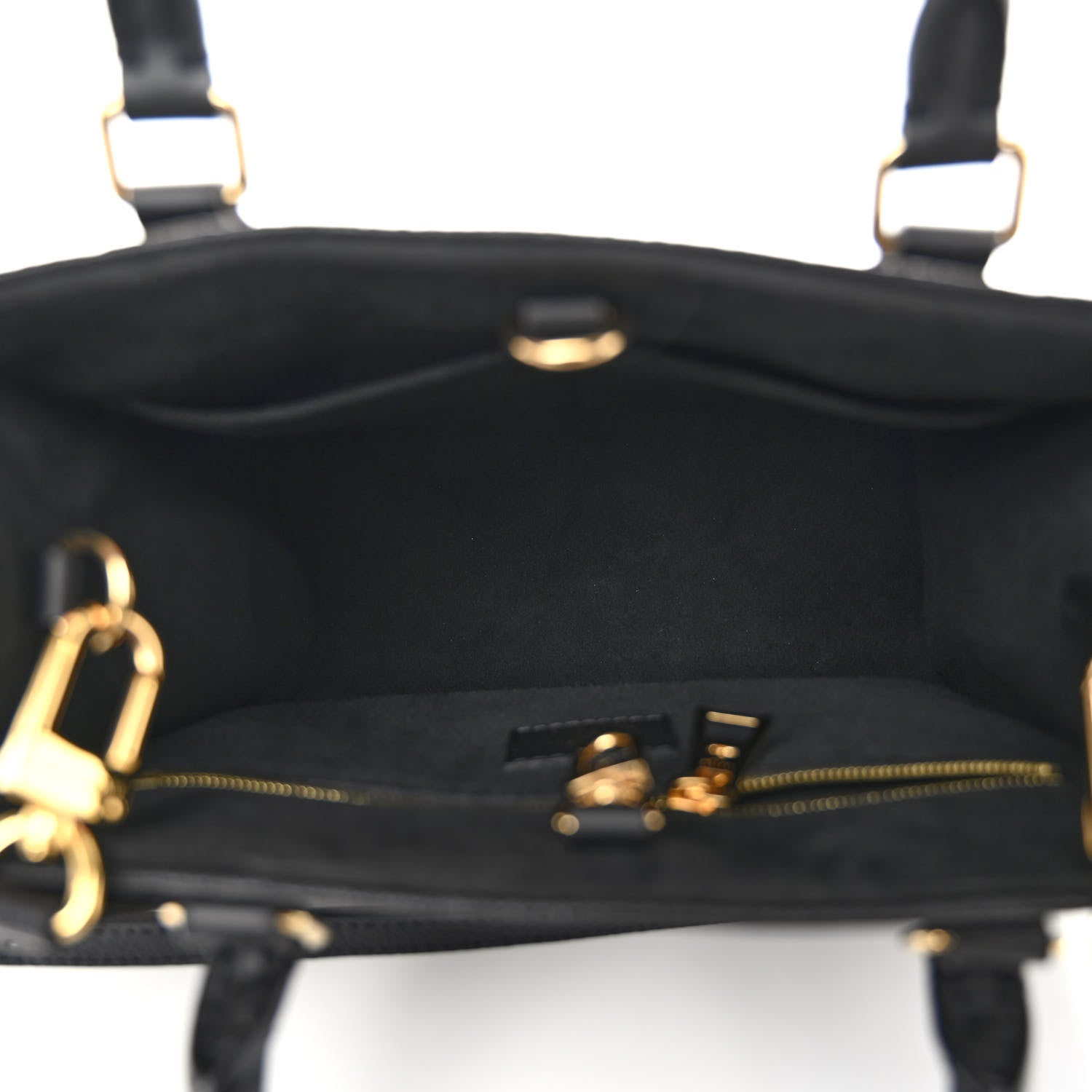 Louis Vuitton Empreinte Monogram Giant Onthego PM Black 5 of 9
