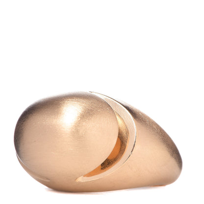 Bulgari 18K Yellow Gold BVLGARI Dome Ring 52 6 3 of 5