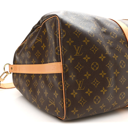 Louis Vuitton Monogram Keepall Bandouliere 55 8 of 9
