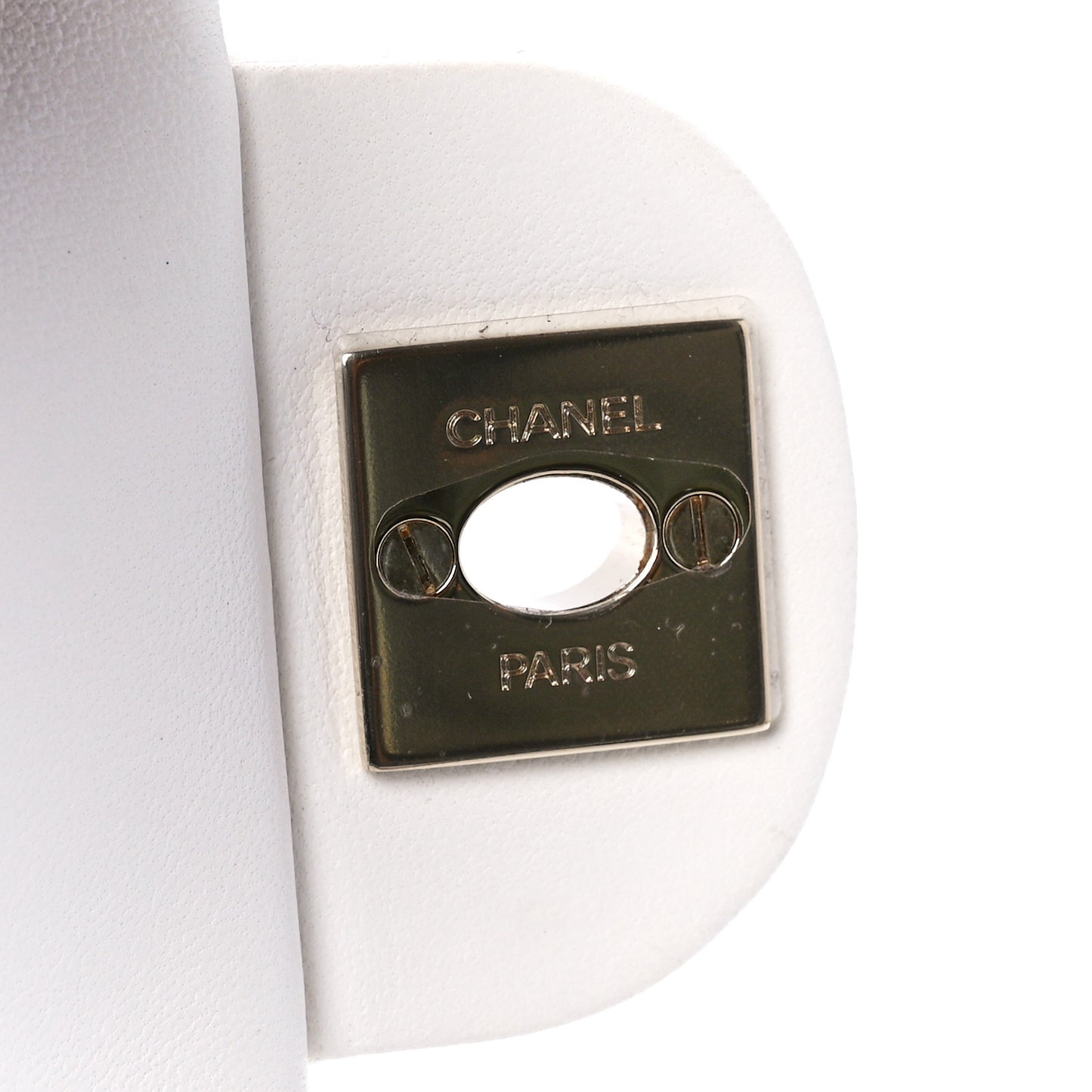 Lambskin Quilted Mini My Precious Flap White