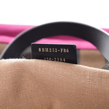 Fendi Pequin Small Shopping Tote Fuchsia 2 of 3