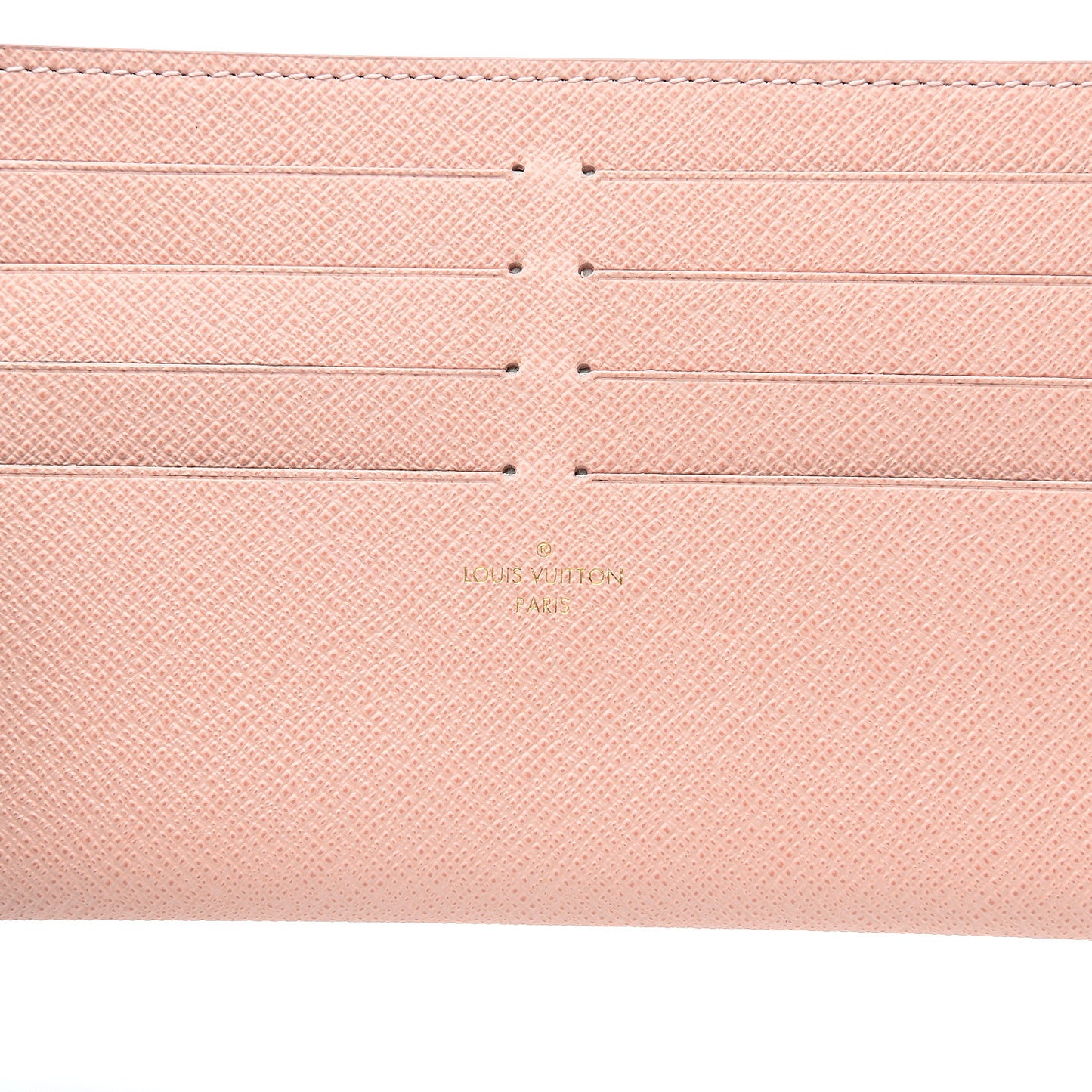 Calfskin Felicie Card Holder Insert Rose Ballerine