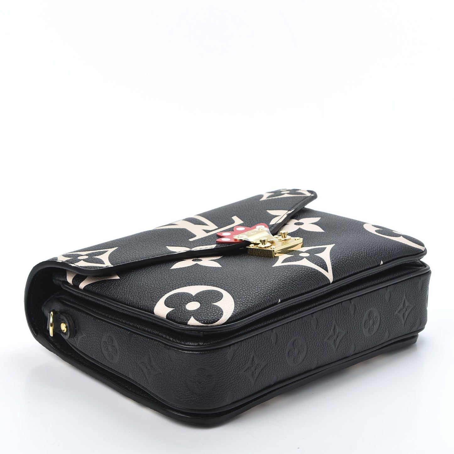 Empreinte Monogram Giant Crafty Pochette Metis Black Creme