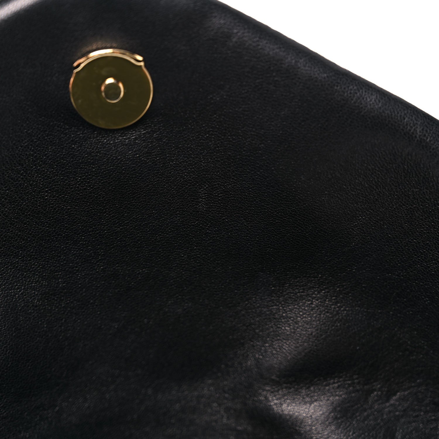 Saint Laurent Lambskin Quilted Small Loulou Puffer Monogram Chain Satchel Black 13 of 15