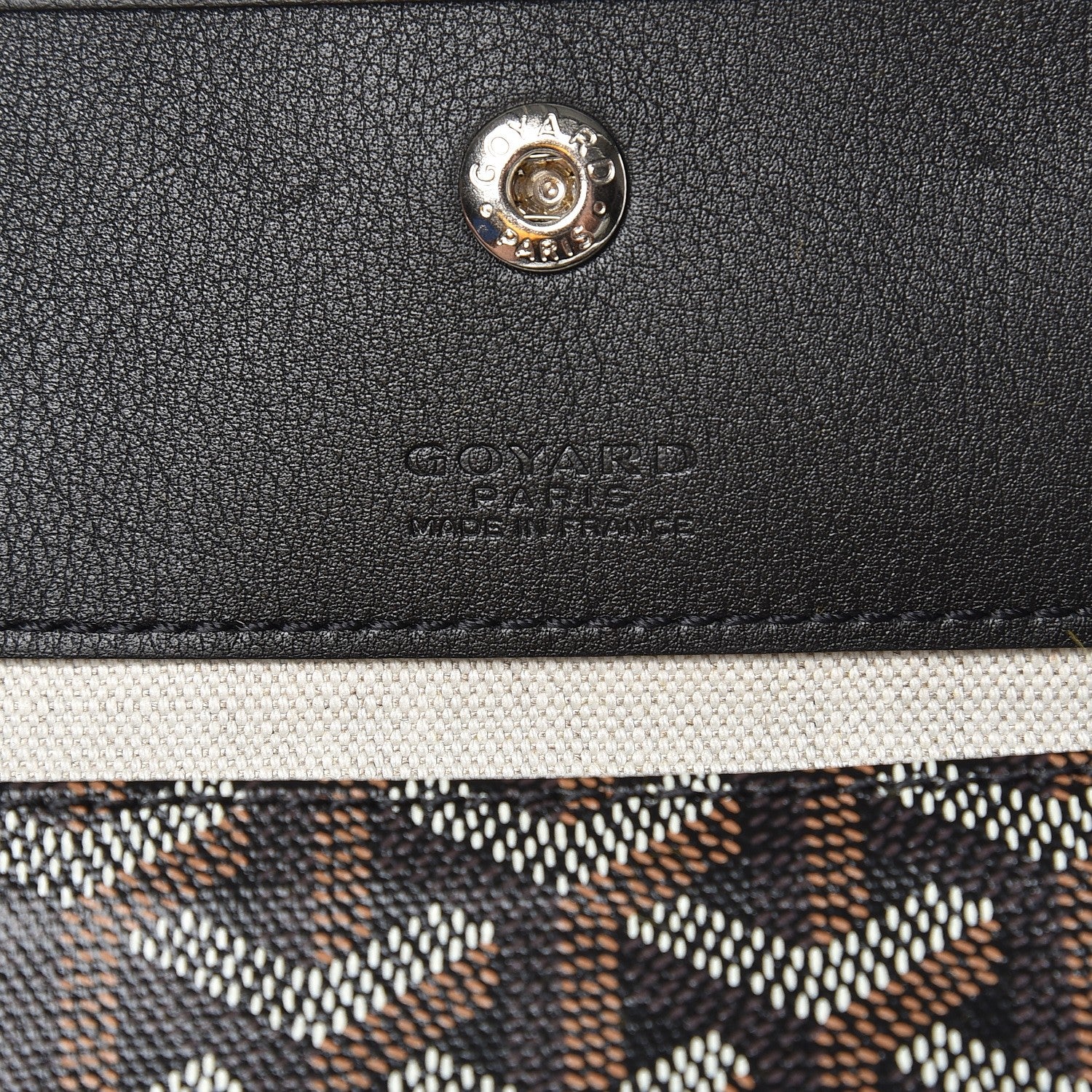 Goyard Goyardine Saint Louis PM Black 8 of 9