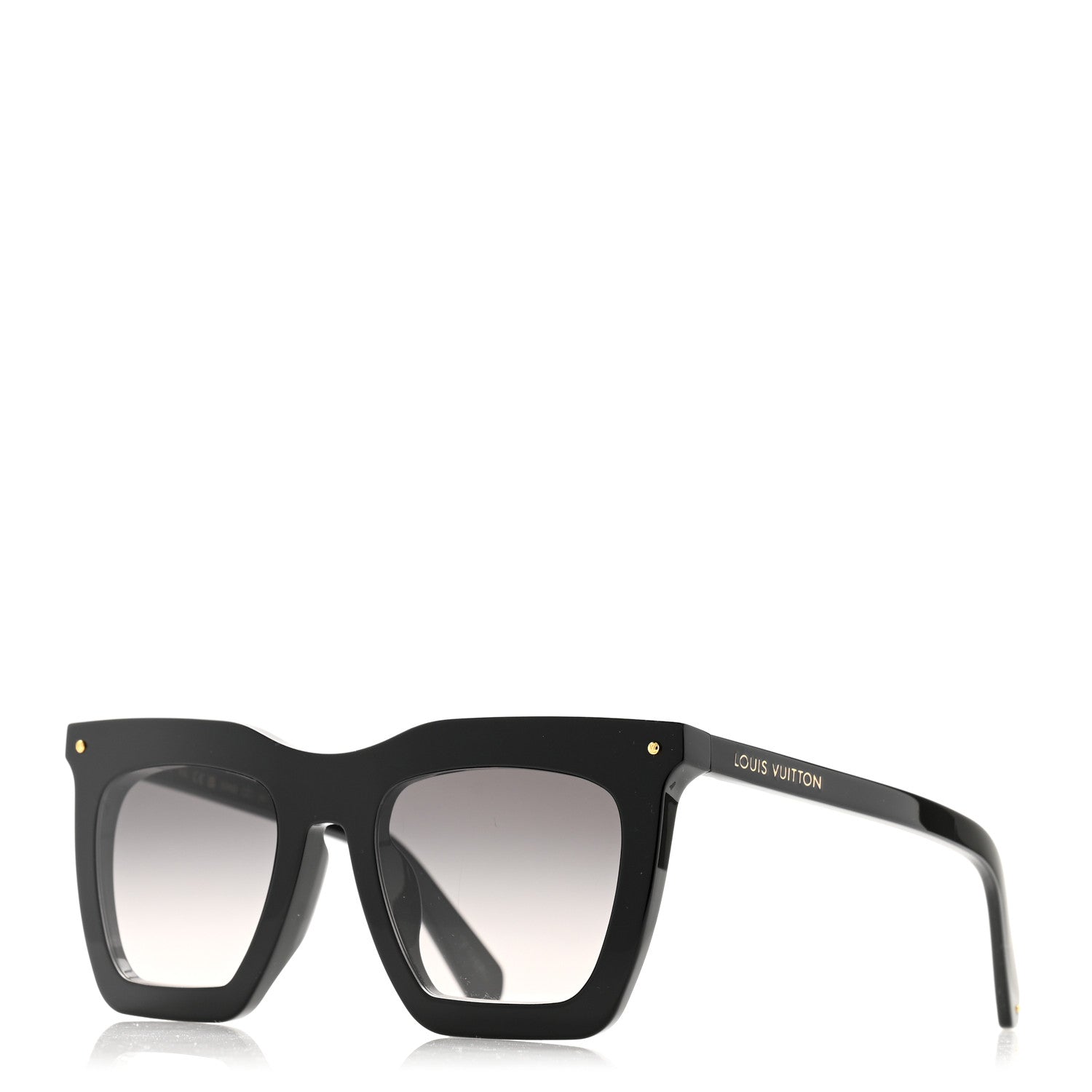 Louis Vuitton Acetate La Grande Bellezza Sunglasses Z1217E Black 1 of 8