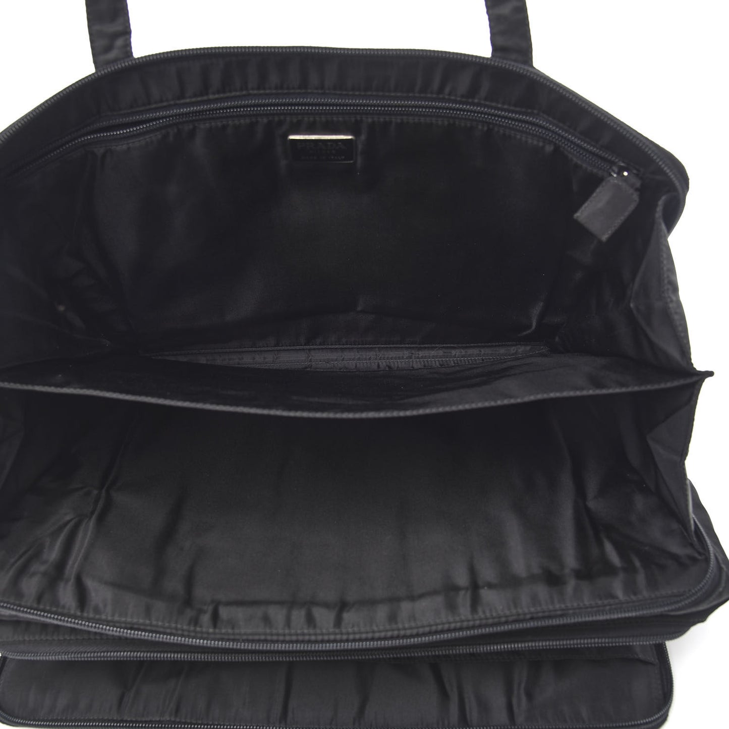 Tessuto Nylon Briefcase Black