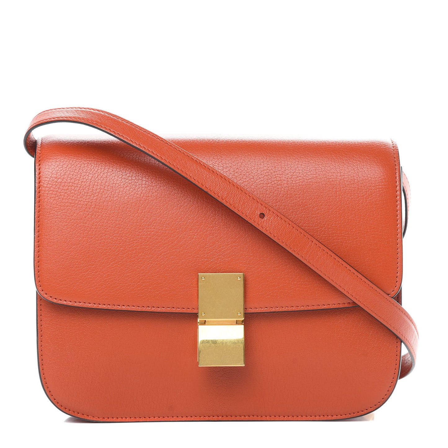 Goatskin Medium Classic Box Flap Bag