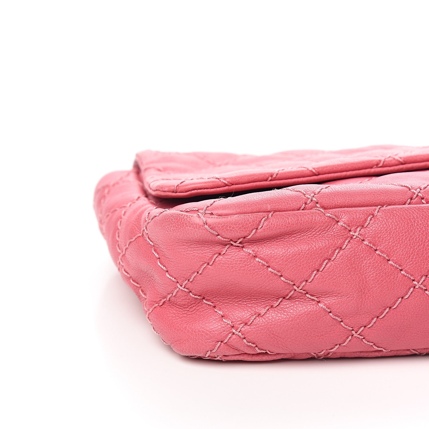 Chanel Calfskin Ultimate Stitch Flap Pink 7 of 9
