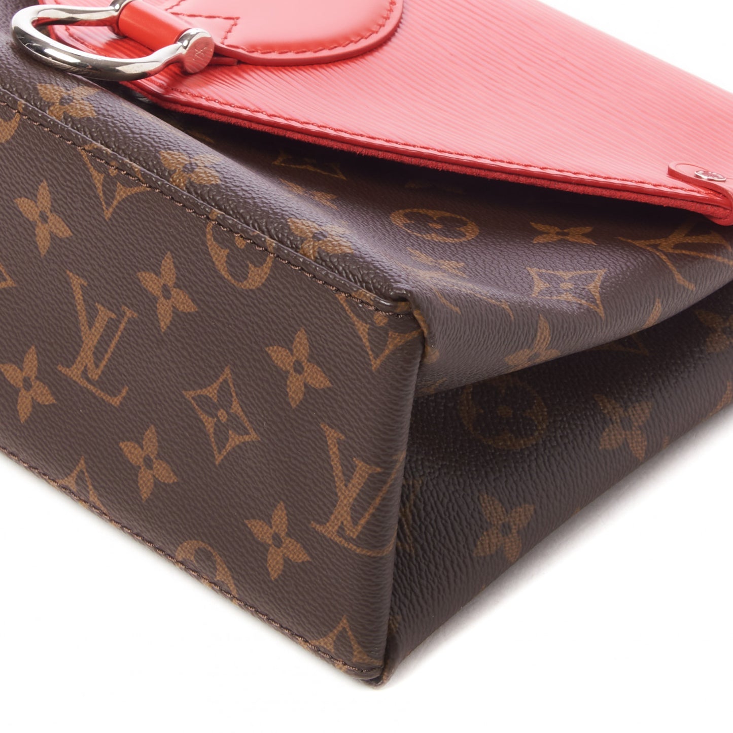 Monogram Epi Saint Michel Coquelicot