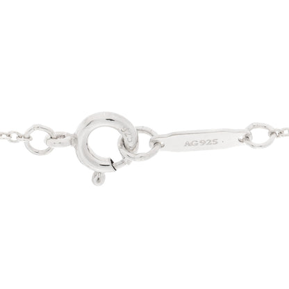Tiffany Sterling Silver Medium Atlas Open Pendant Necklace 3 of 5