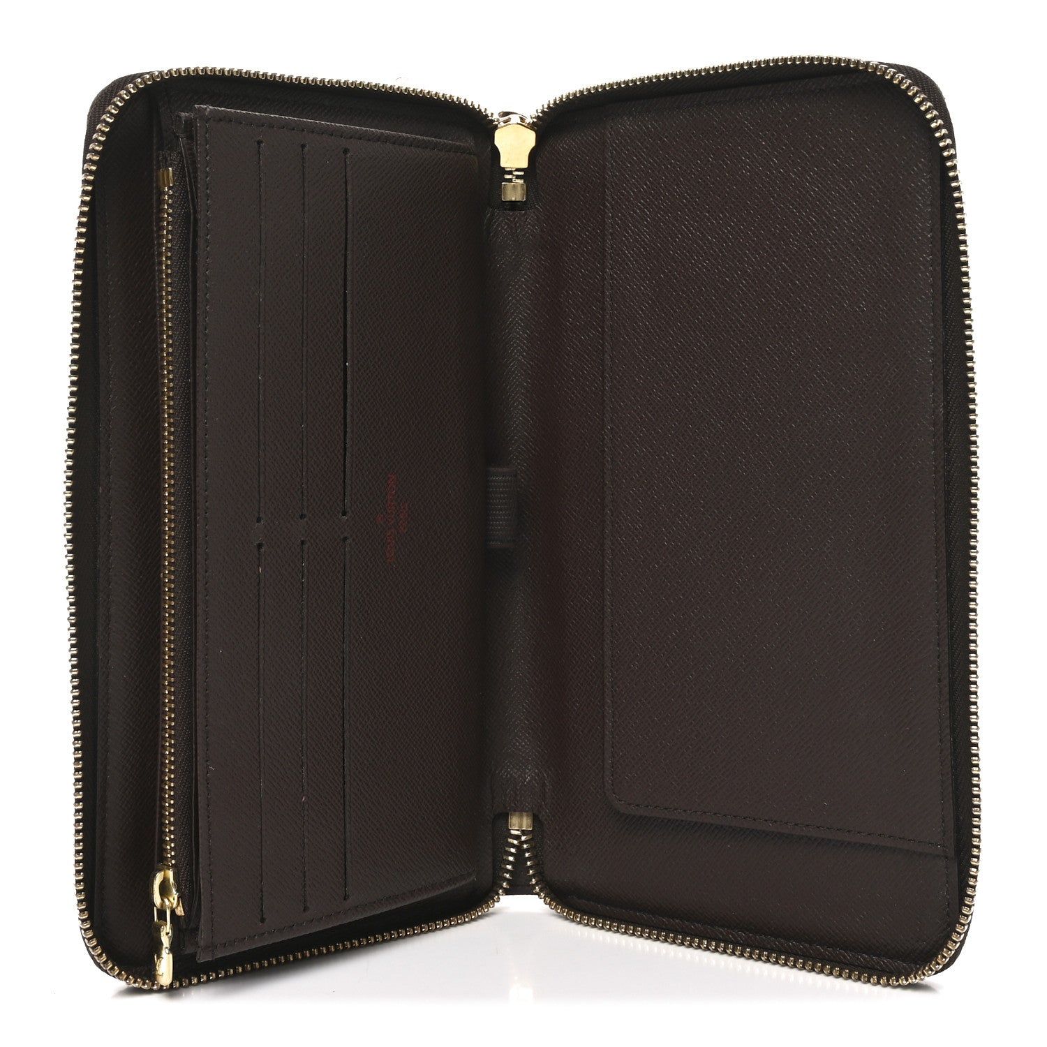 Louis Vuitton Damier Ebene Zippy Organizer Wallet 5 of 6