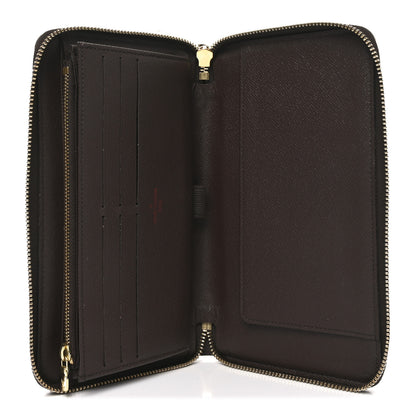 Louis Vuitton Damier Ebene Zippy Organizer Wallet 5 of 6
