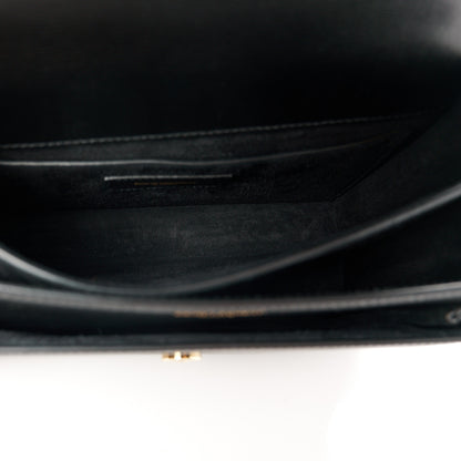 Saint Laurent Calfskin Medium Monogram Sunset Black 5 of 12