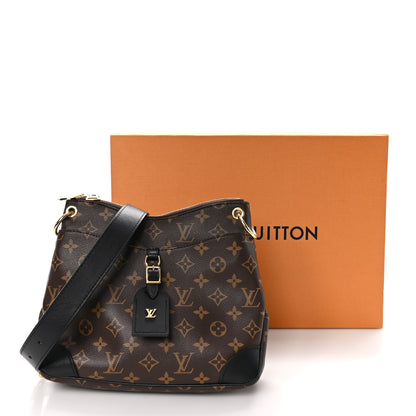 Louis Vuitton Monogram Odeon PM Black 9 of 11