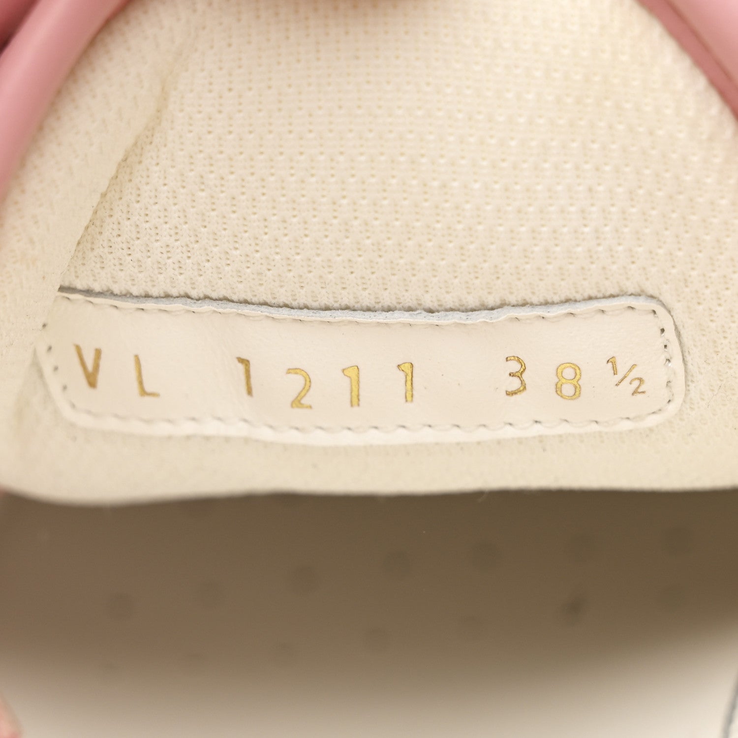 Louis Vuitton Denim Monogram Squad Sneakers 38.5 Pink 38.5 Pink 9 of 10