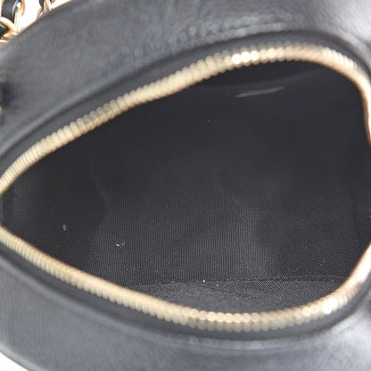Chanel Caviar Quilted Round Filigree Crossbody Black 4 of 10