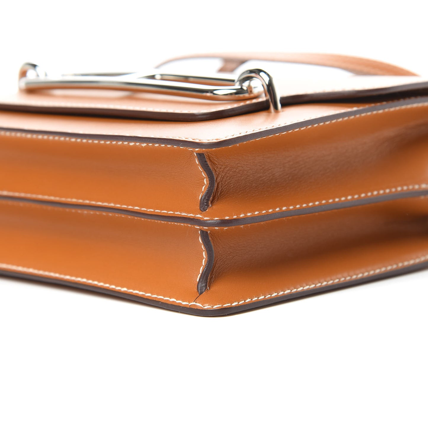 Veau Butler Mini Sac Roulis Natural Sable