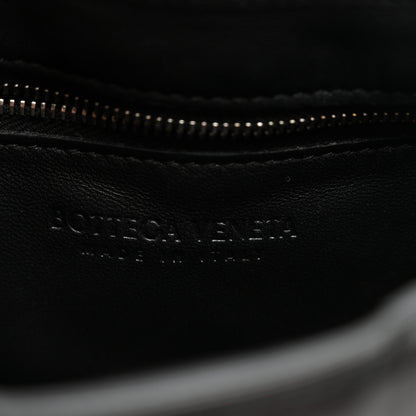 Bottega Veneta Lambskin Maxi Intreccio Padded Chain Cassette Crossbody Bag Black 6 of 10