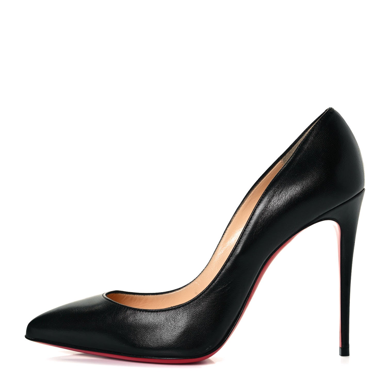 Christian Louboutin Shiny Nappa Pigalle Follies 100 Pumps 39.5 Black 1 of 10
