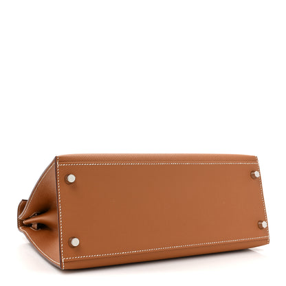 Hermes Epsom Kelly Sellier 28 Gold 4 of 12