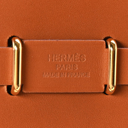 Hermes Military Toile Vache Hunter Herbag Zip Retourne 20 Ecru Beige Fauve 6 of 10