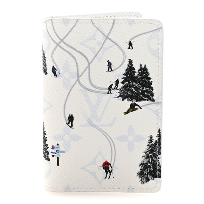 Louis Vuitton Monogram Sports Passport Cover Ski White 1 of 7