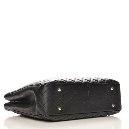 Chanel Calfskin Quilted Timeless Tote Black 4 of 7
