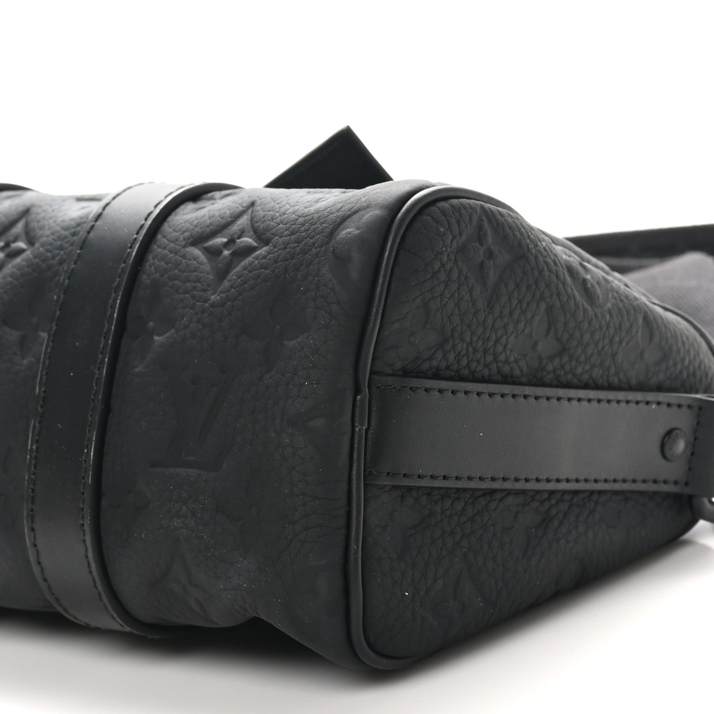 Monogram Taurillon Keepall Bandouliere 25 Black