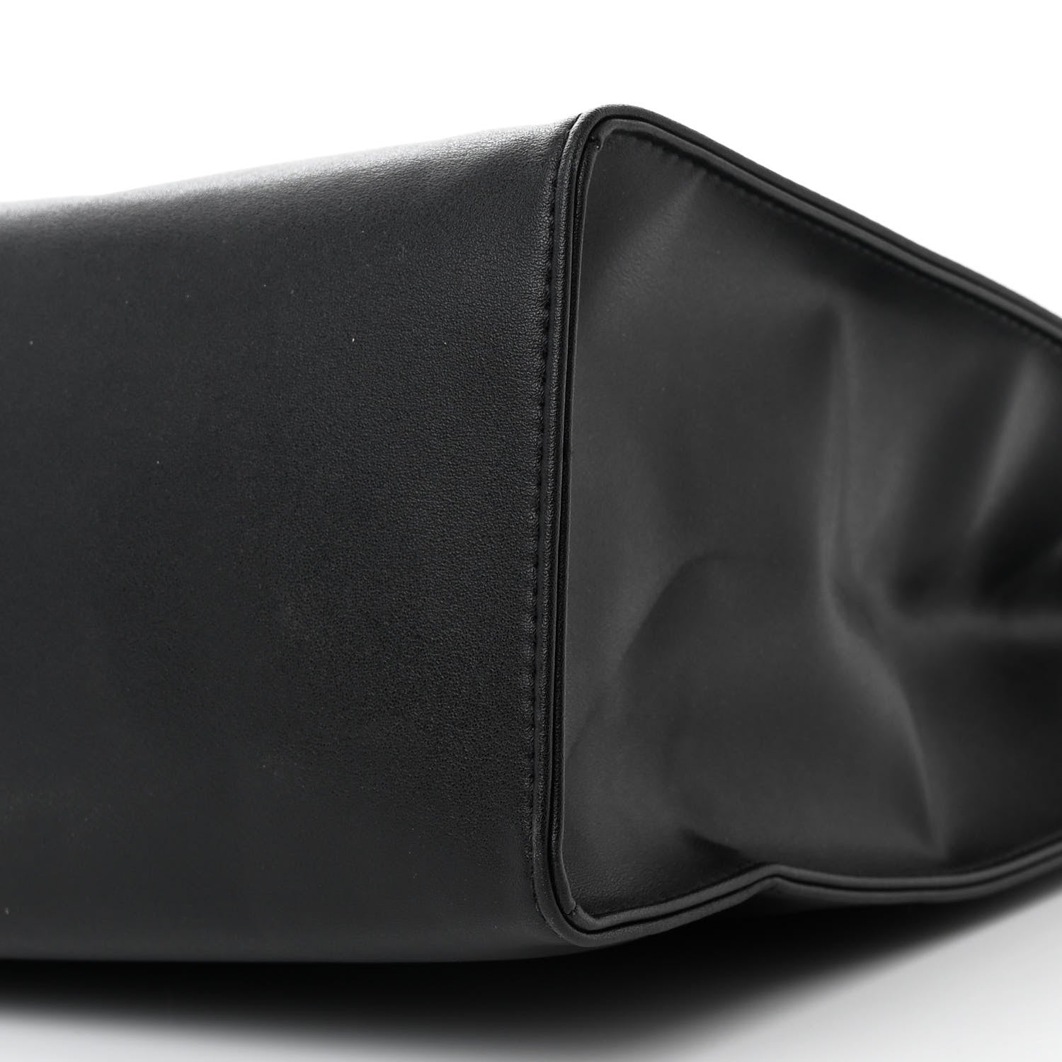 Telfar Vegan Leather Medium Shopping Bag Black 10 of 10