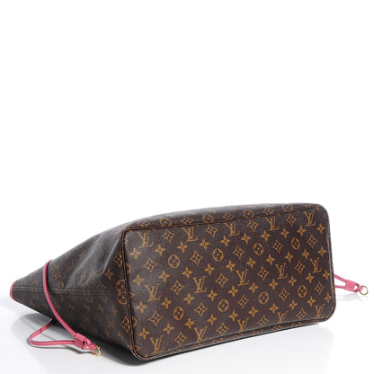 Louis Vuitton Monogram Articles de Voyage Ikat Neverfull GM Rose Velours 4 of 8