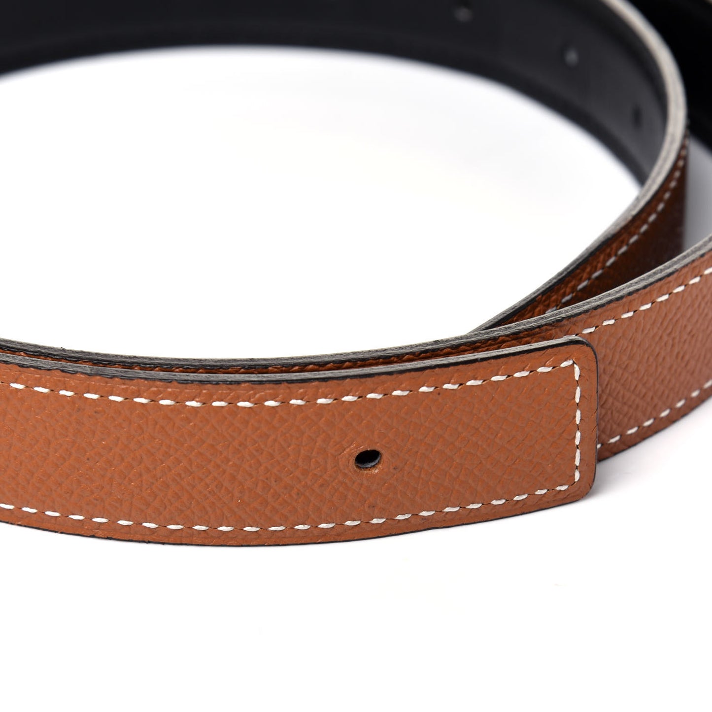 Swift Epsom 24mm Belt Strap 80 Black Gold